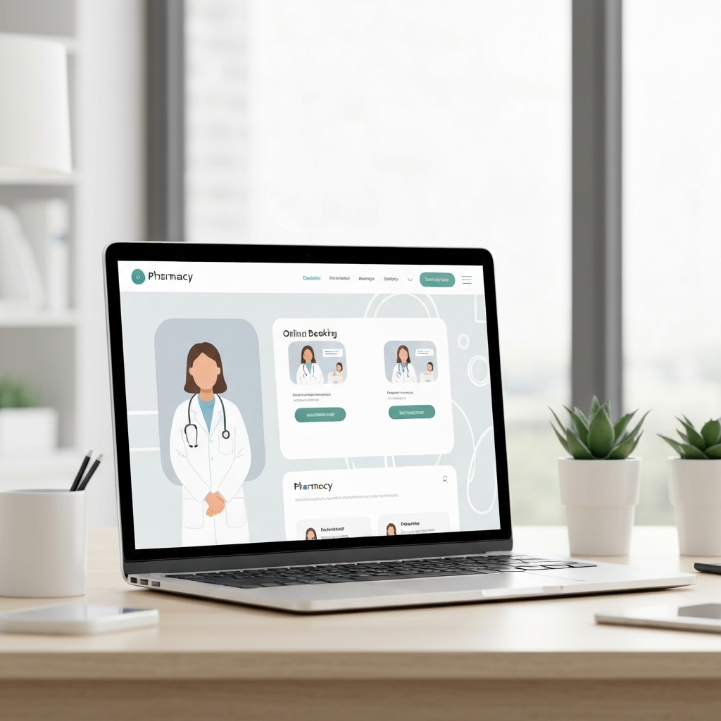Sito web integrato per farmacia