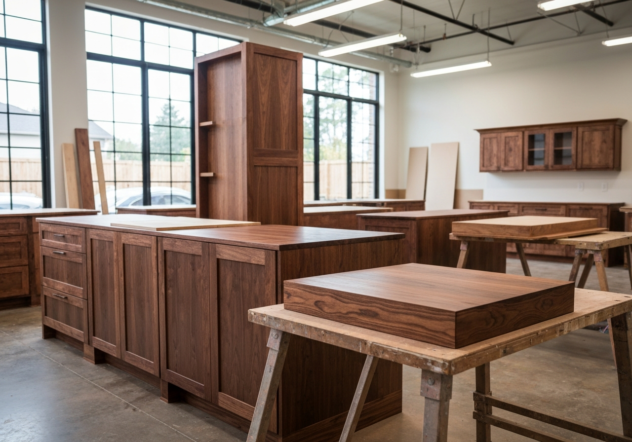 Cabinet Finishing & Staining