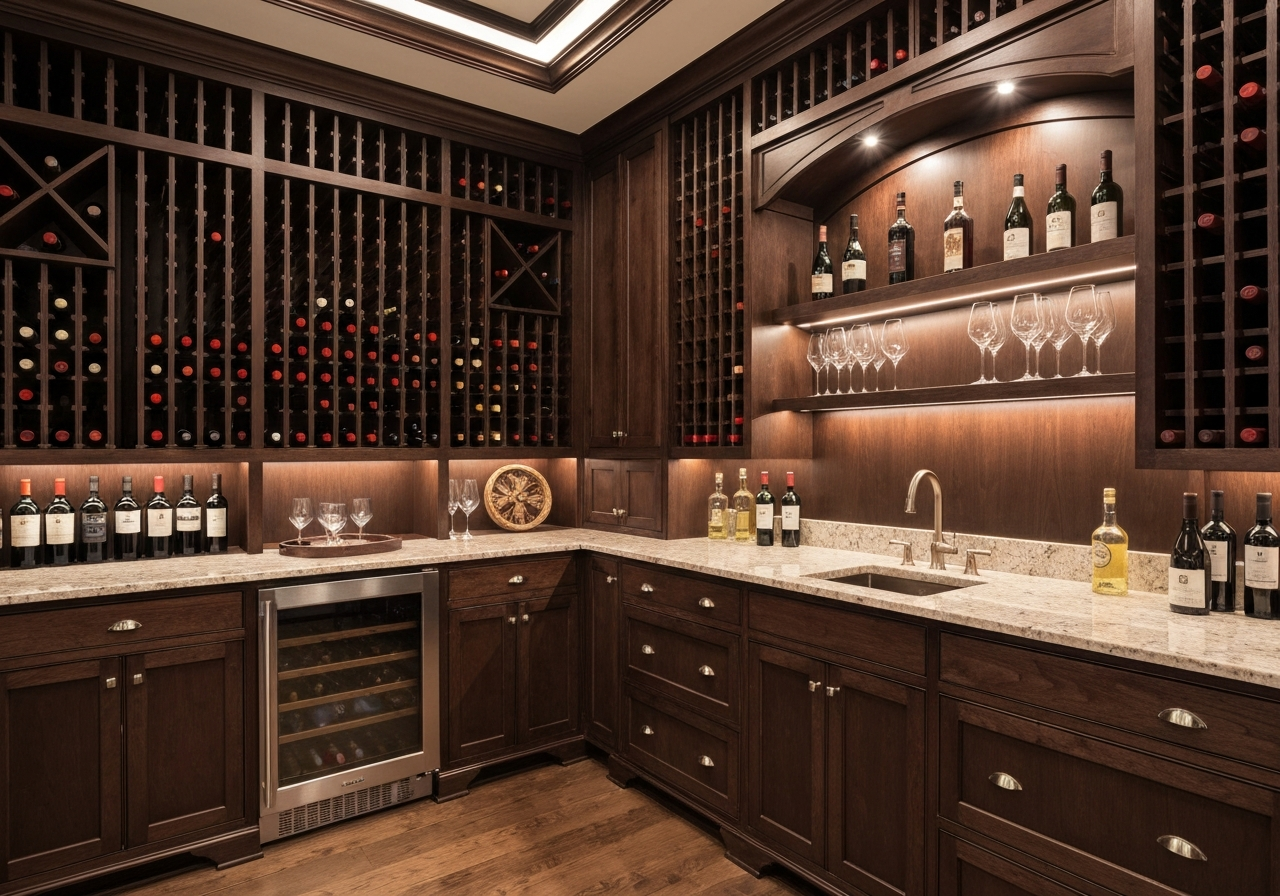 Custom Home Bar