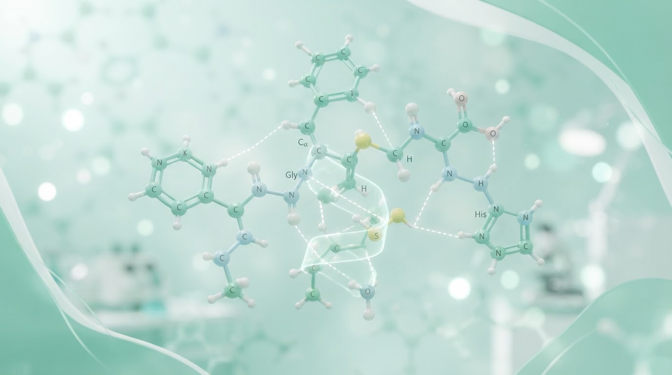 DAXXIFY Peptide Formulation Scientific Illustration