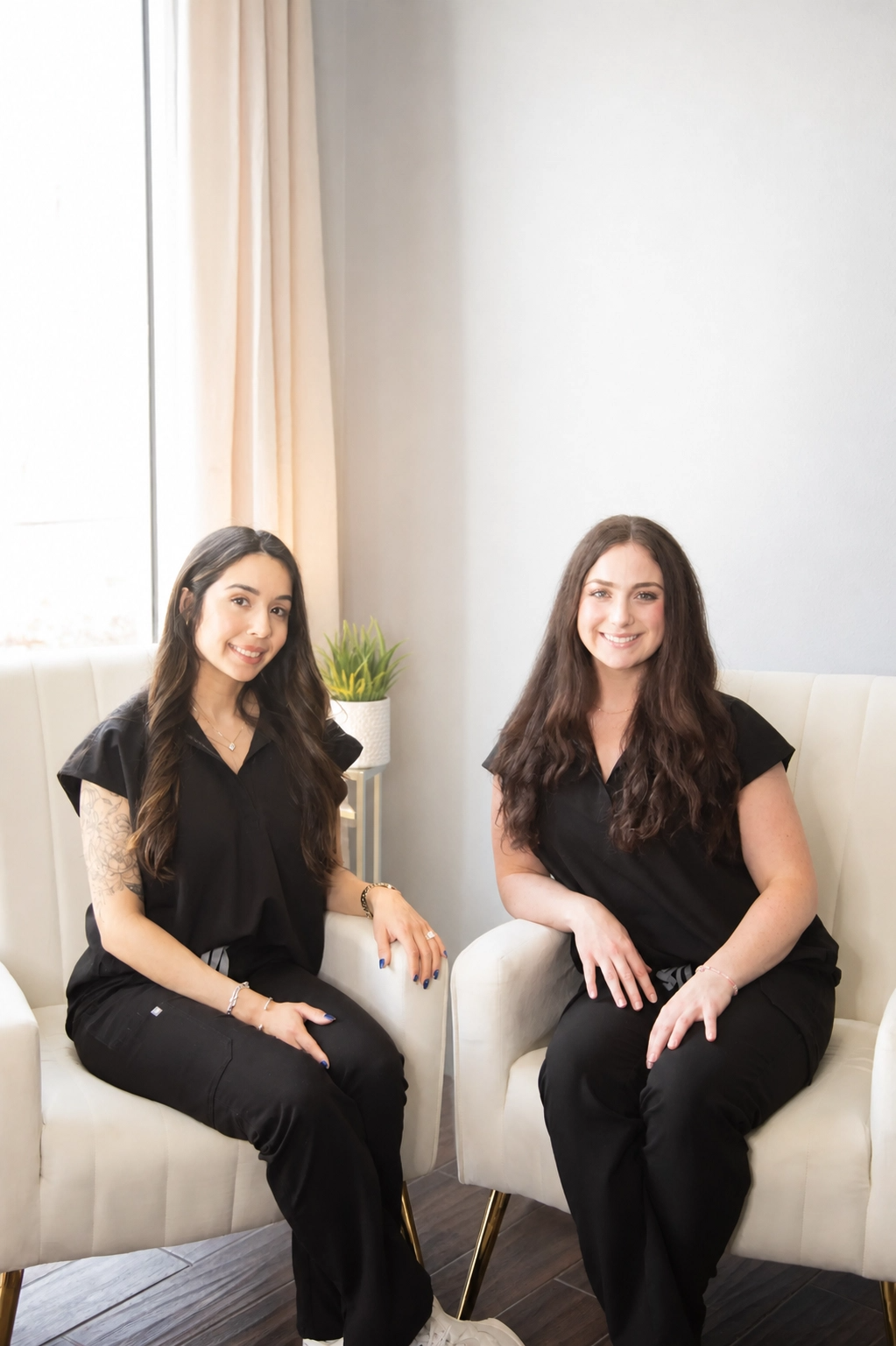Medical professional consulting with patient