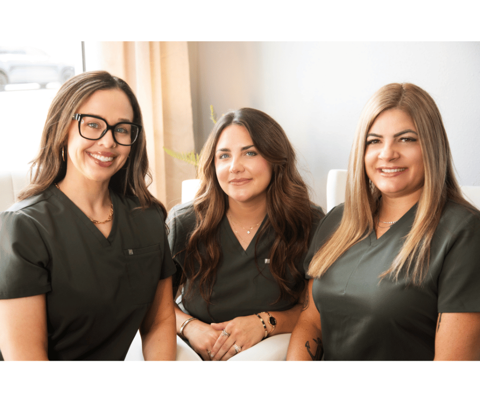 Medical professional consulting with patient