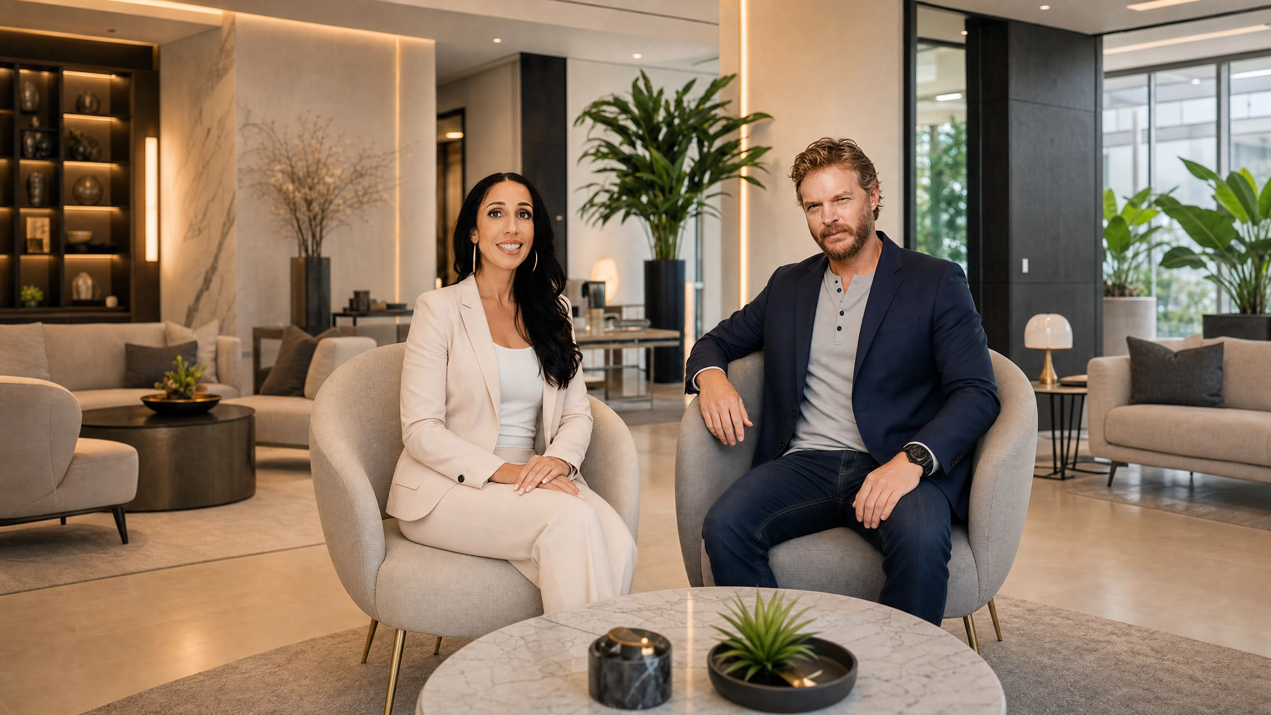 Dr. Michelle Sands and Jeffrey Sands
