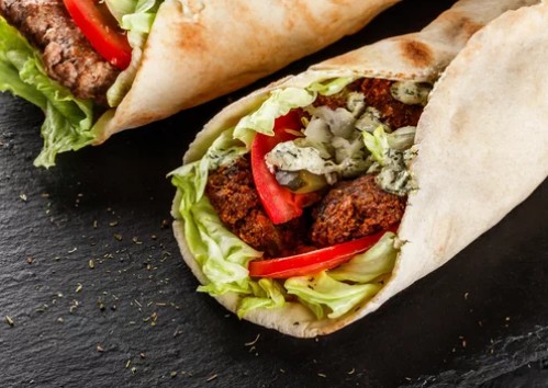 2 FALAFEL SANDWICHES & 2 DRINKS