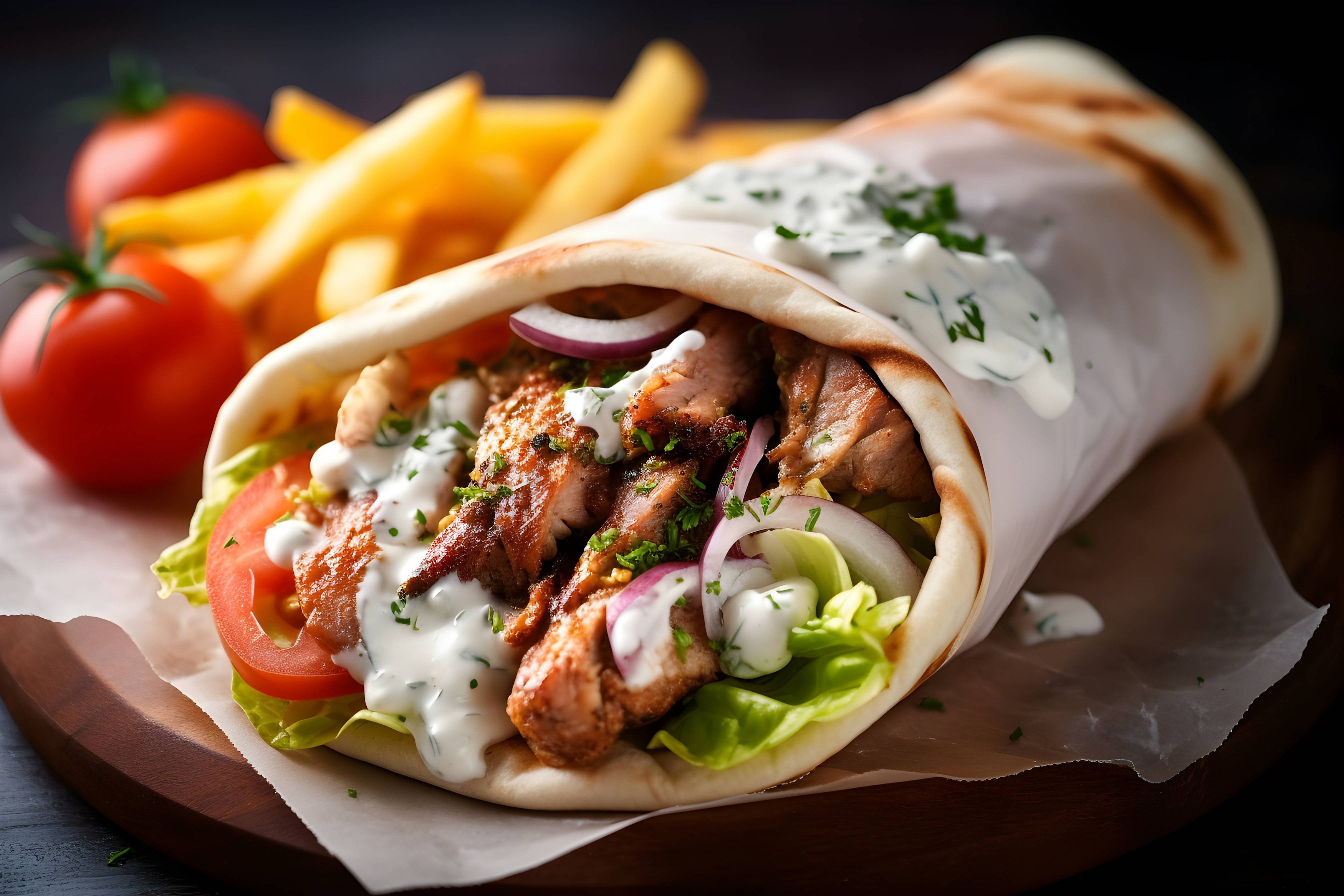 GYROS & WRAPS
