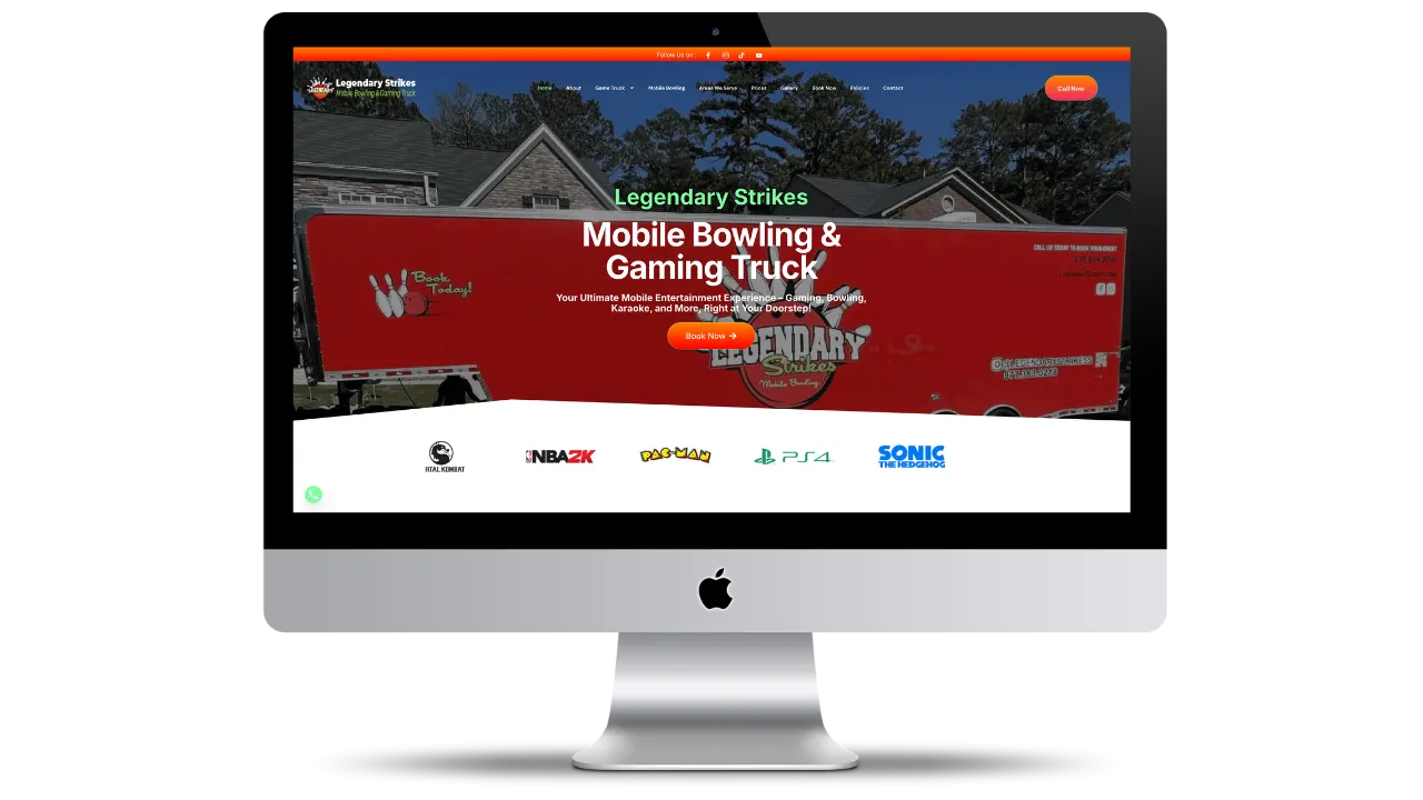 Legendary Strikes: From Wix to First-Page Rankings in 2 Months