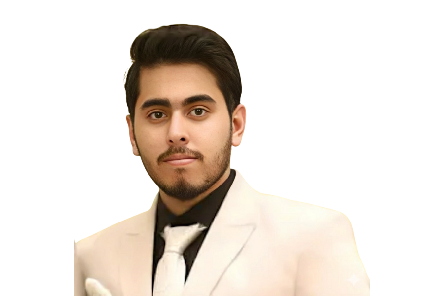 Portrait of Hassaan Mehboob, web development expert