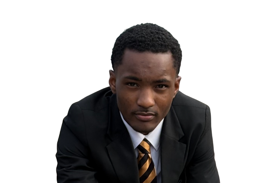 Portrait of Derrick Glass Jr, graphic design expert
