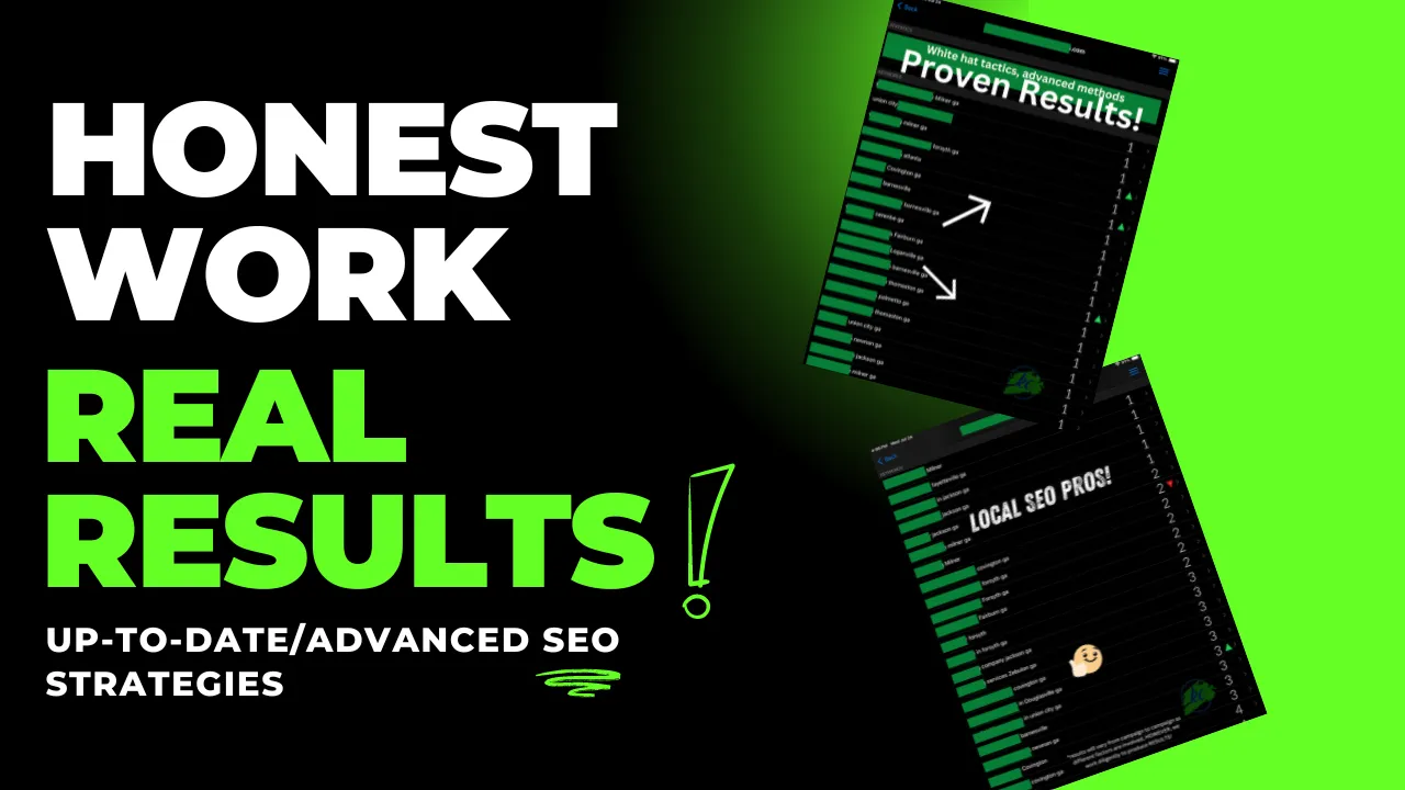 Honest work, real results