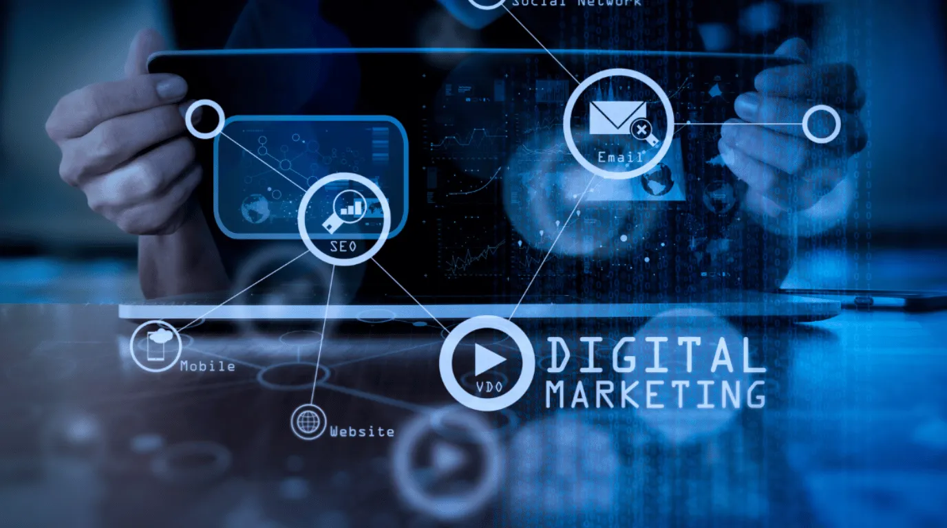 Henry County digital marketing services professional analyzing data