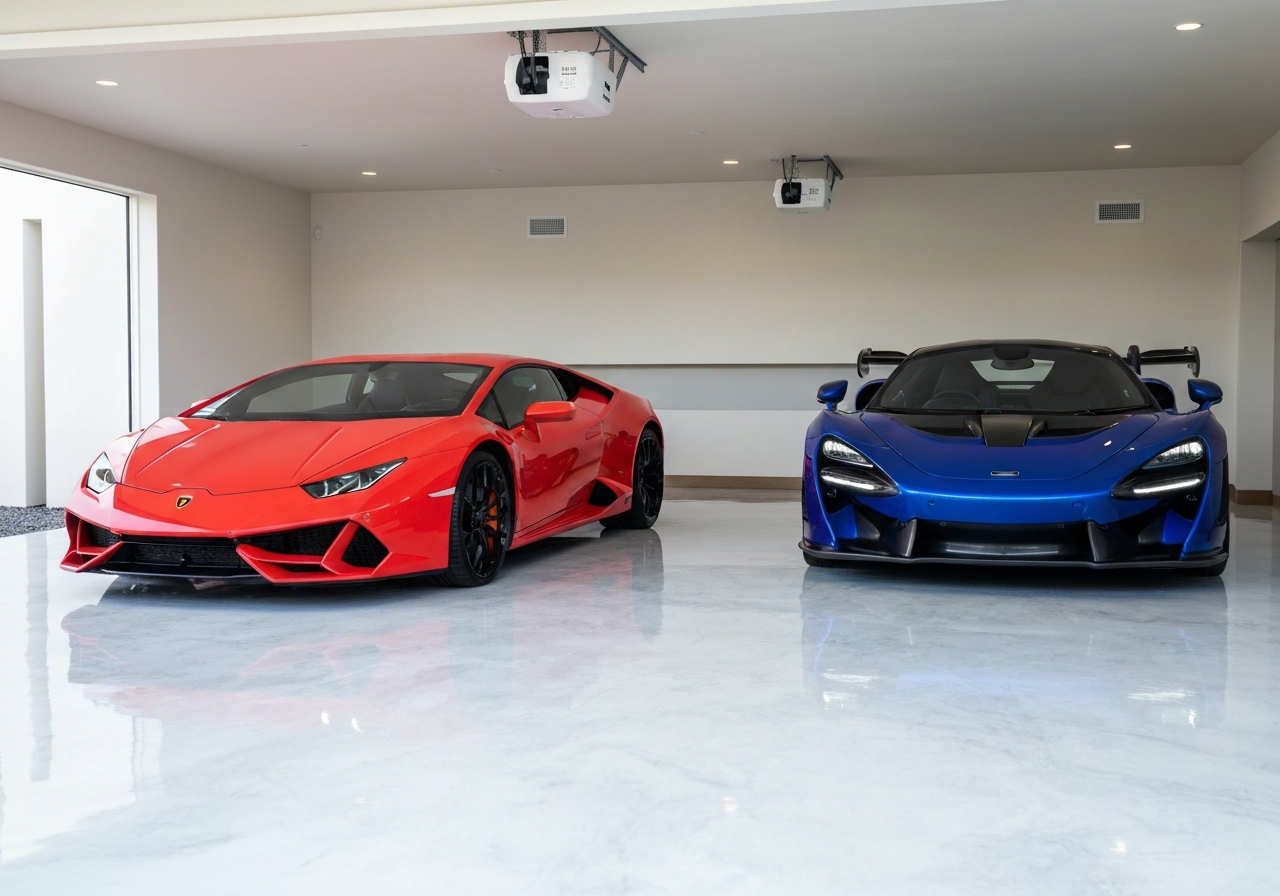 Luxury Home Garage