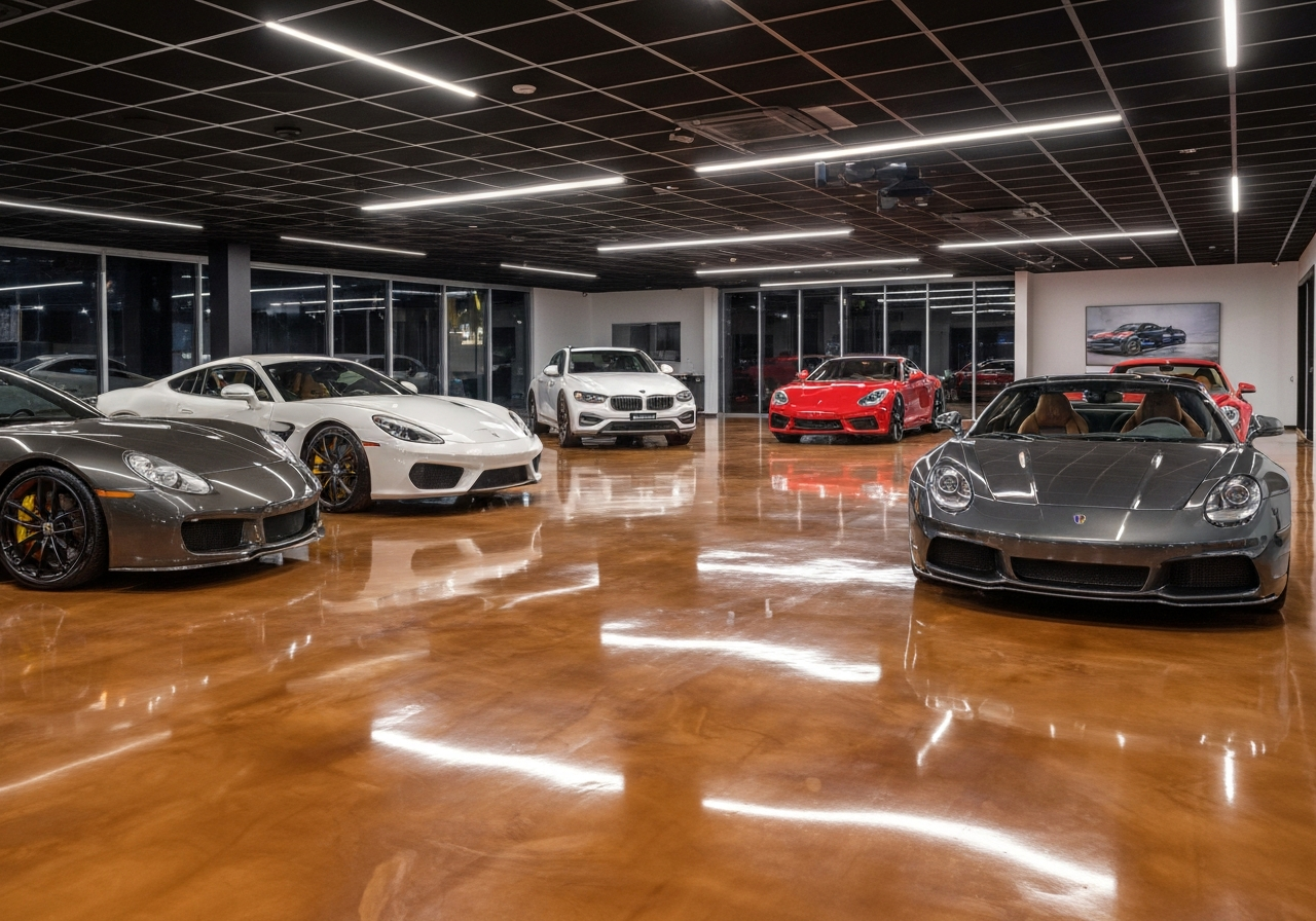 Exotic Car Showroom