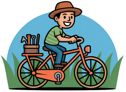 Man On A Bike Logo