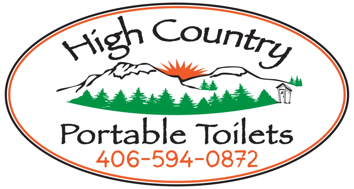 Website homepage for High Country Portable Toilets, Event and construction portable sanitation