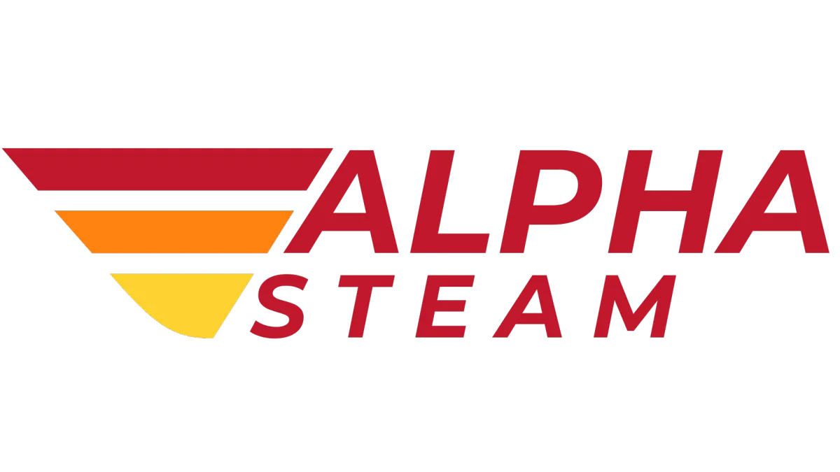 Website homepage for Alpha Steam Services, Professional steam cleaning services