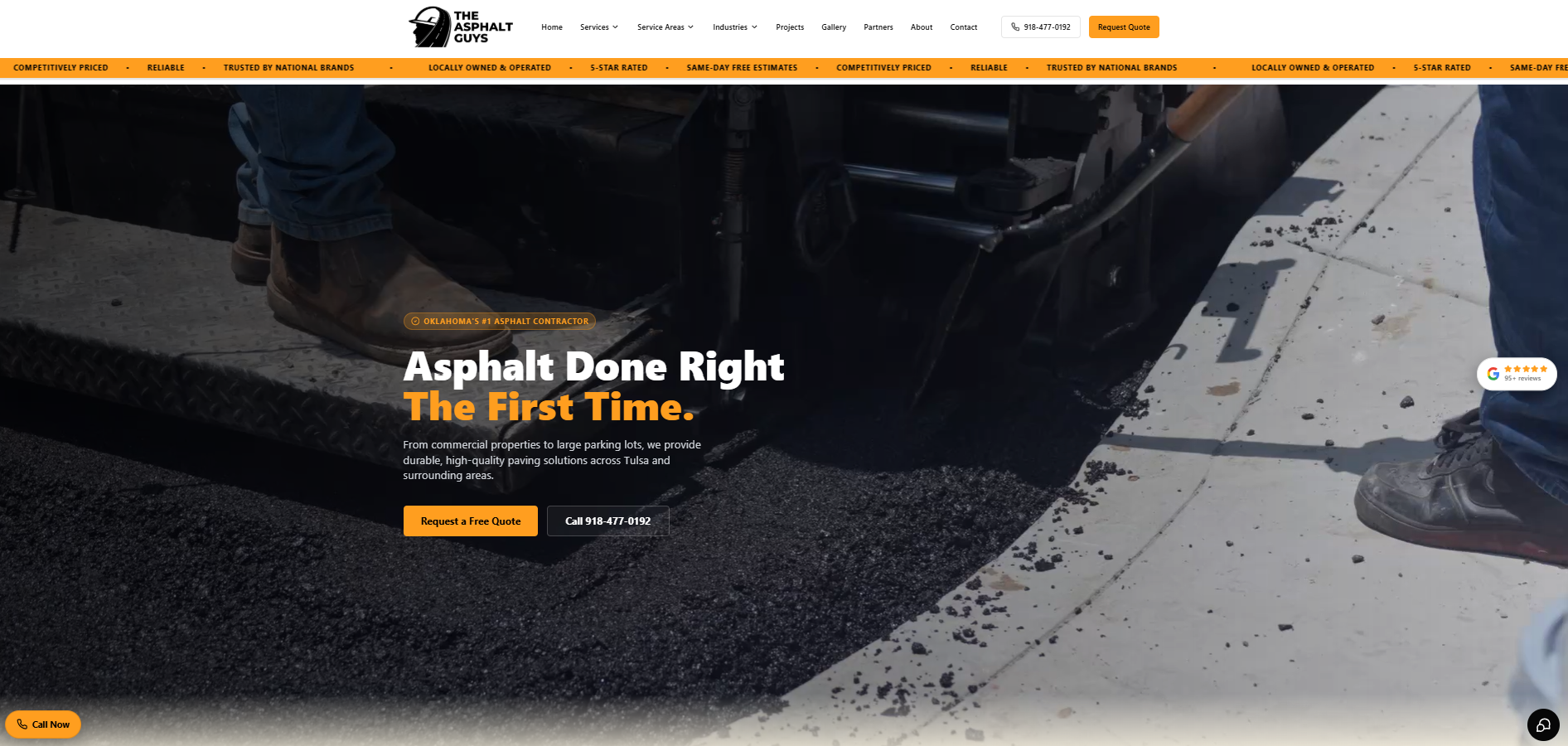 The Asphalt Guys website