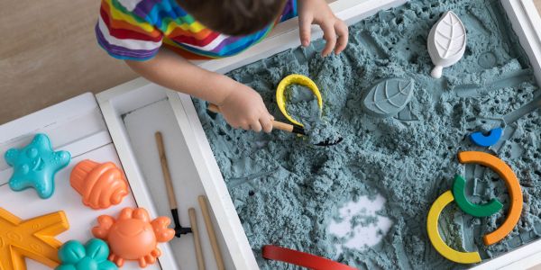 Child receiving neurodiversity and SEN support in a specialized educational setting