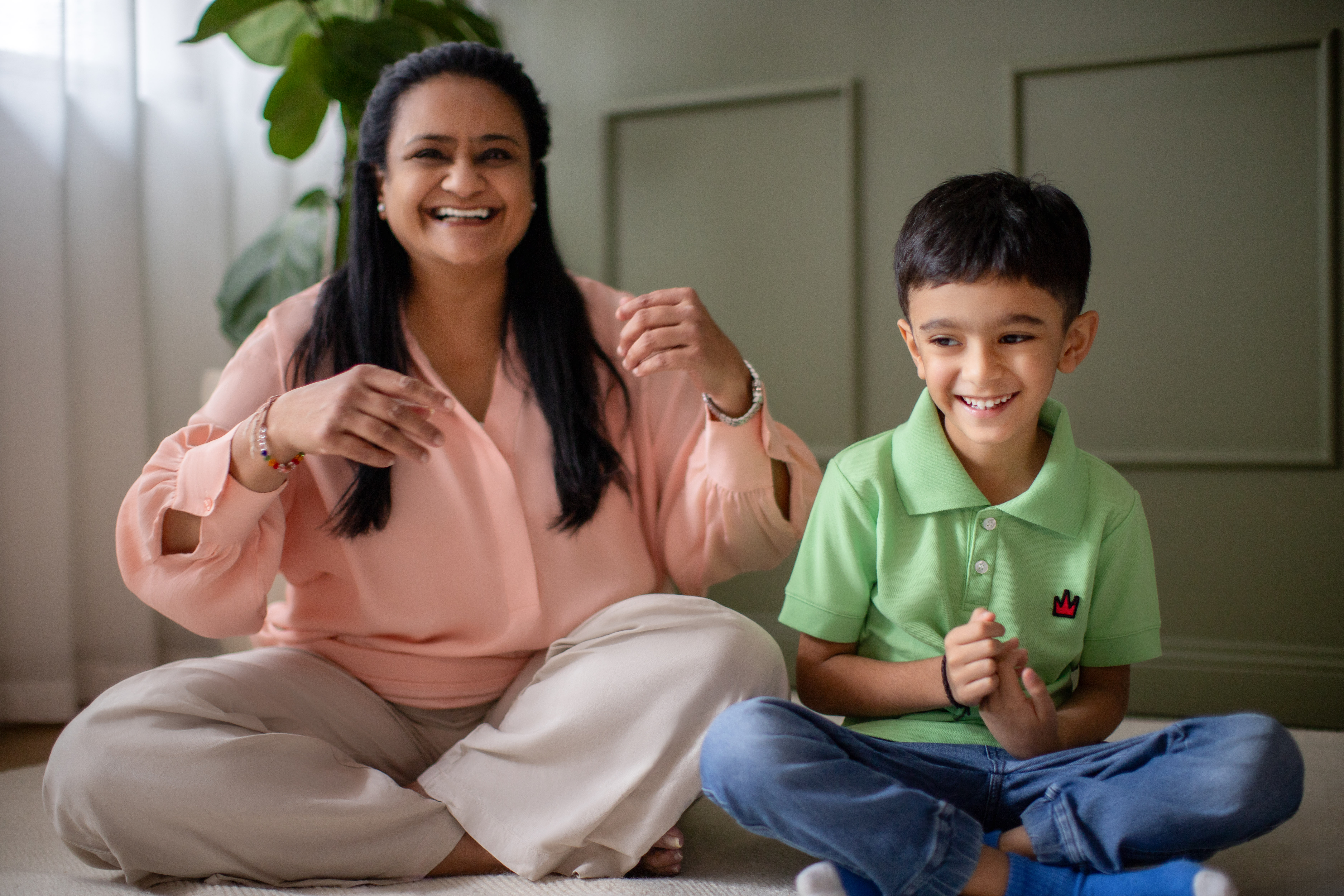 Diptii Mehta, experienced educator and SEN specialist, in a session providing individual learning support