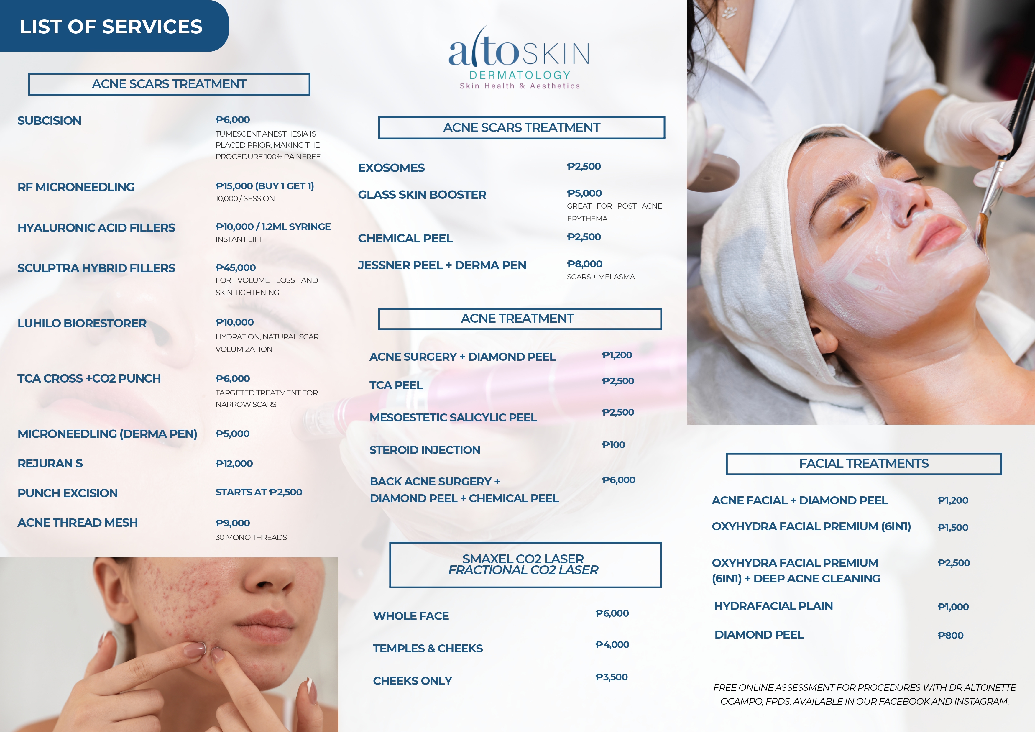 Service Menu Page 3