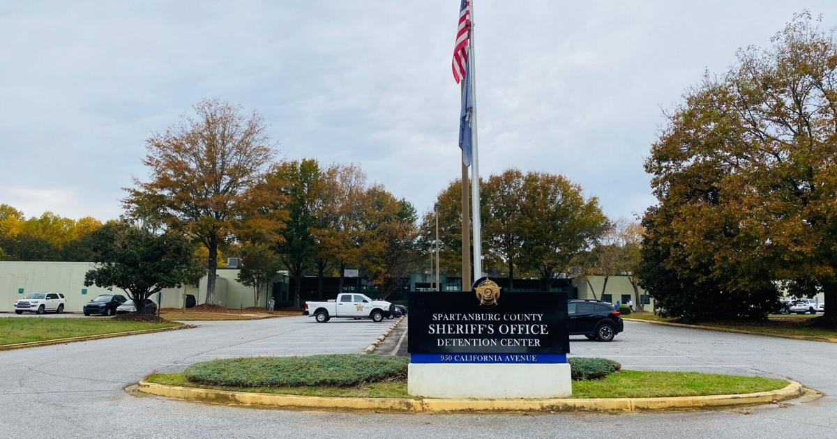 Exterior of Spartanburg County Detention Center