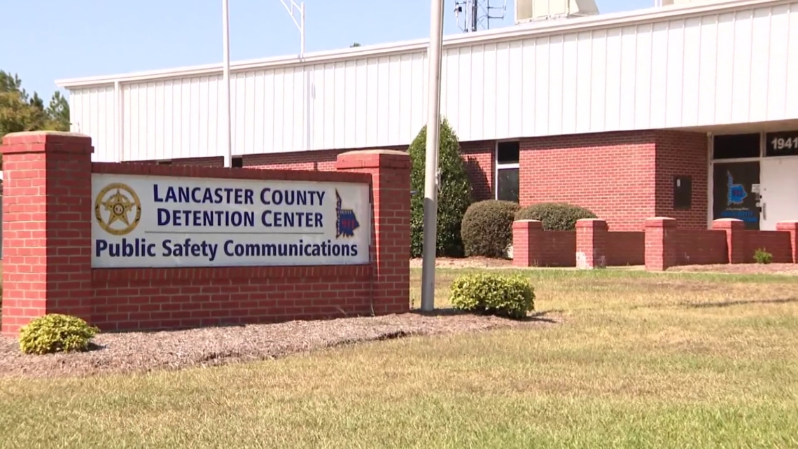 Exterior view of the Lancaster County Detention Center