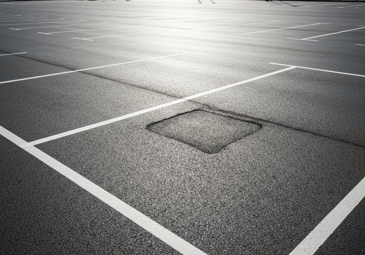 Commercial car park pothole repair in Doncaster, South Yorkshire — Paddway Roadworks