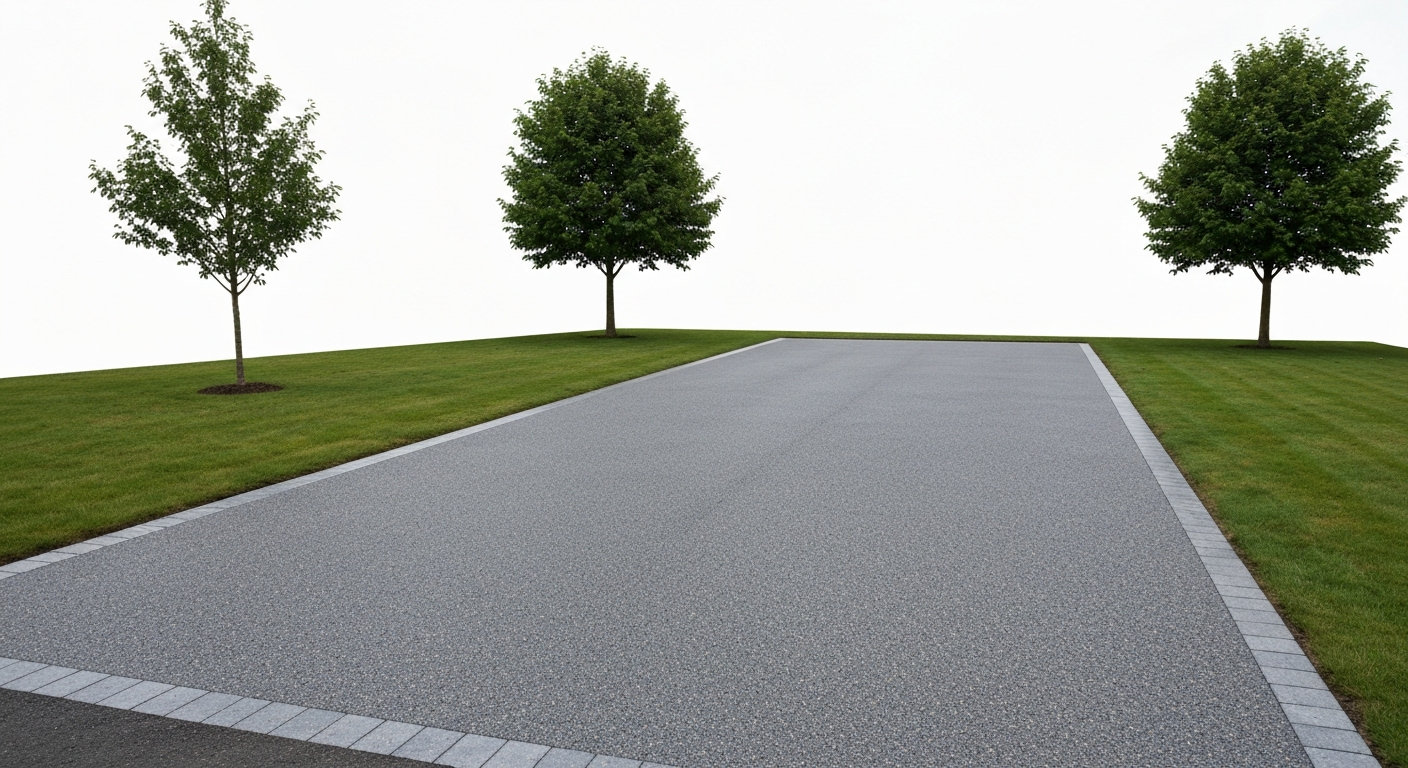 Resin bound driveway installation in Stamford, Lincolnshire