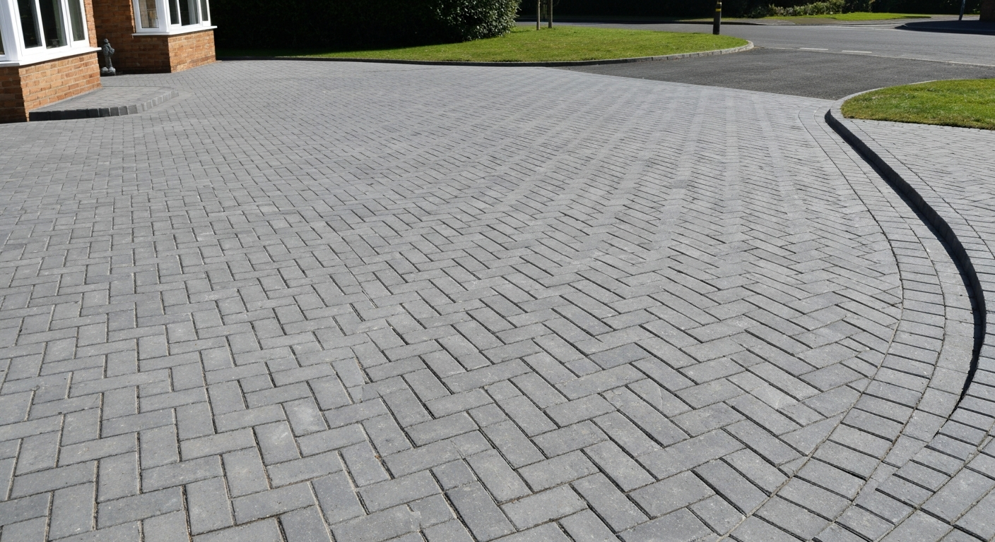 Block paving driveway installed in Lincoln, Lincolnshire — Paddway Roadworks