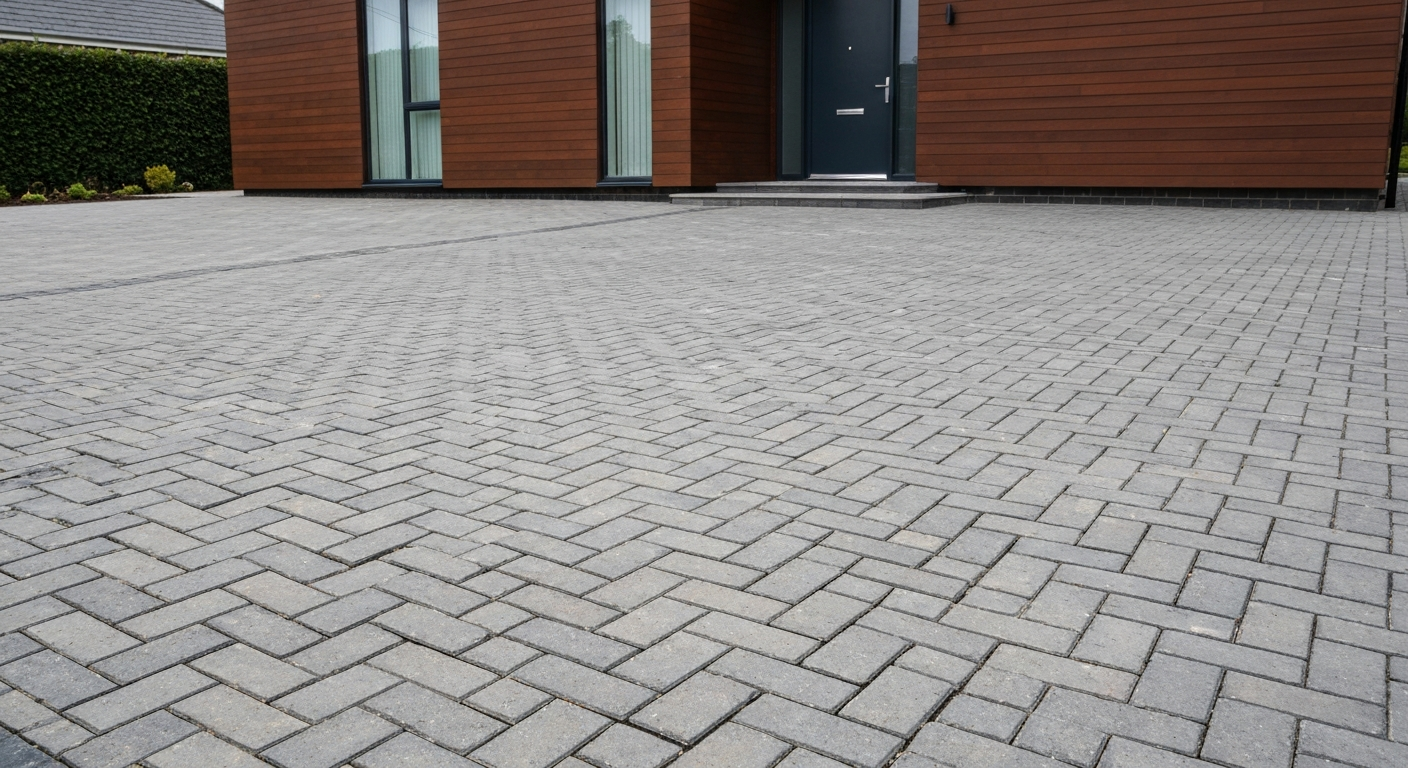 Block paving driveway installed in Retford DN22 by Paddway Roadworks