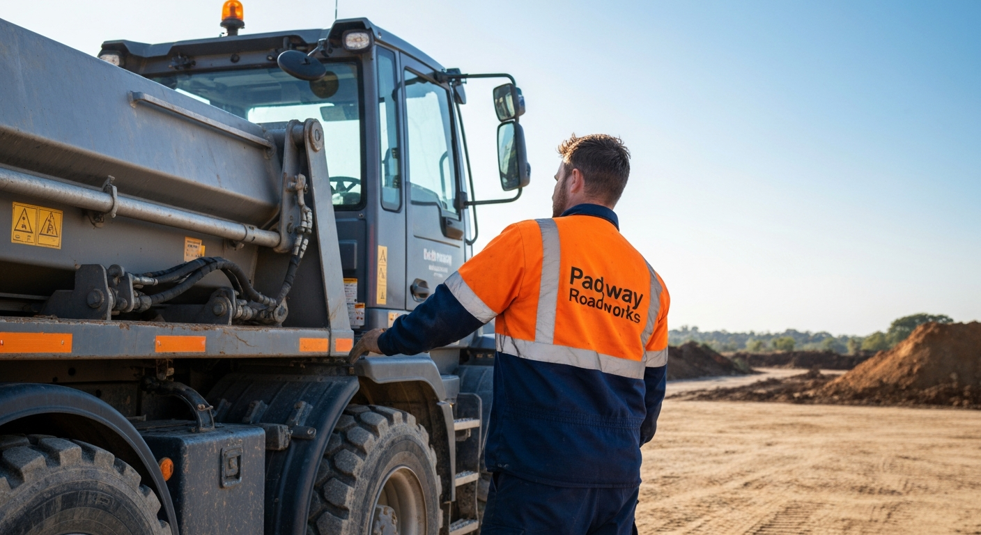 Jamie Robinson, owner of Paddway Roadworks, available for free site surveys across Nottinghamshire, Lincolnshire and South Yorkshire