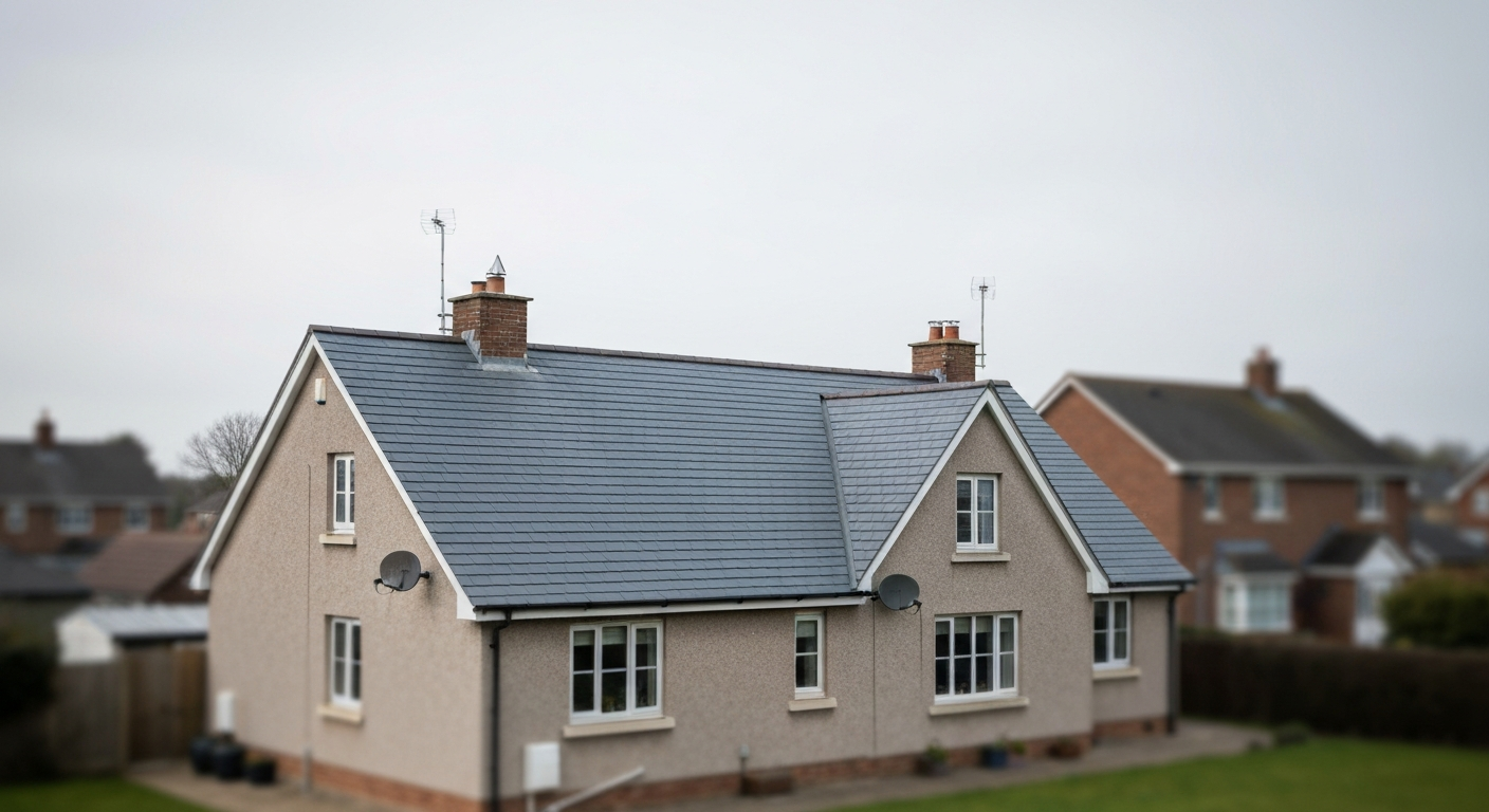Roofing project completed by SC Roofing in Rugby