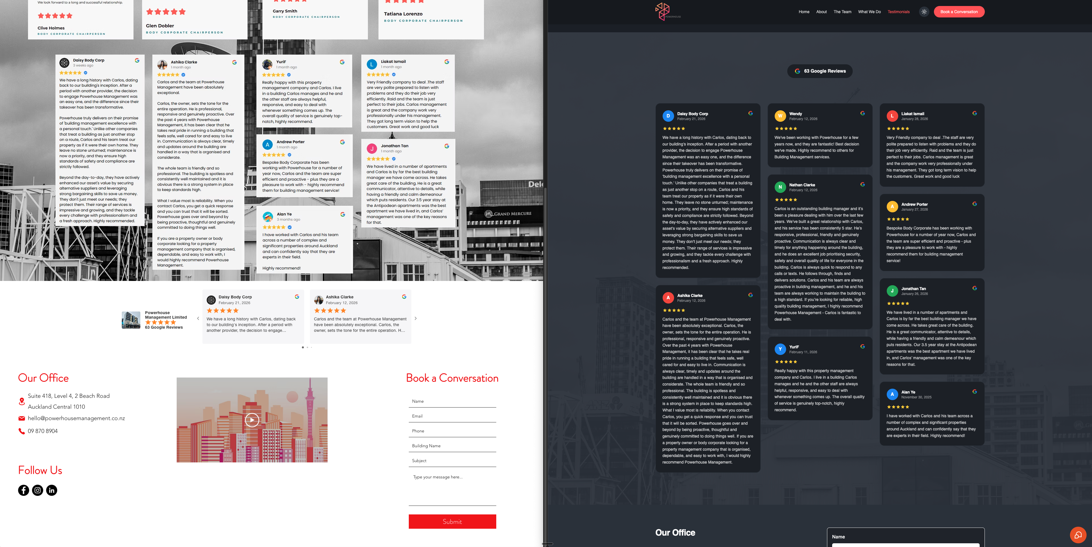 Powerhouse Management After 10