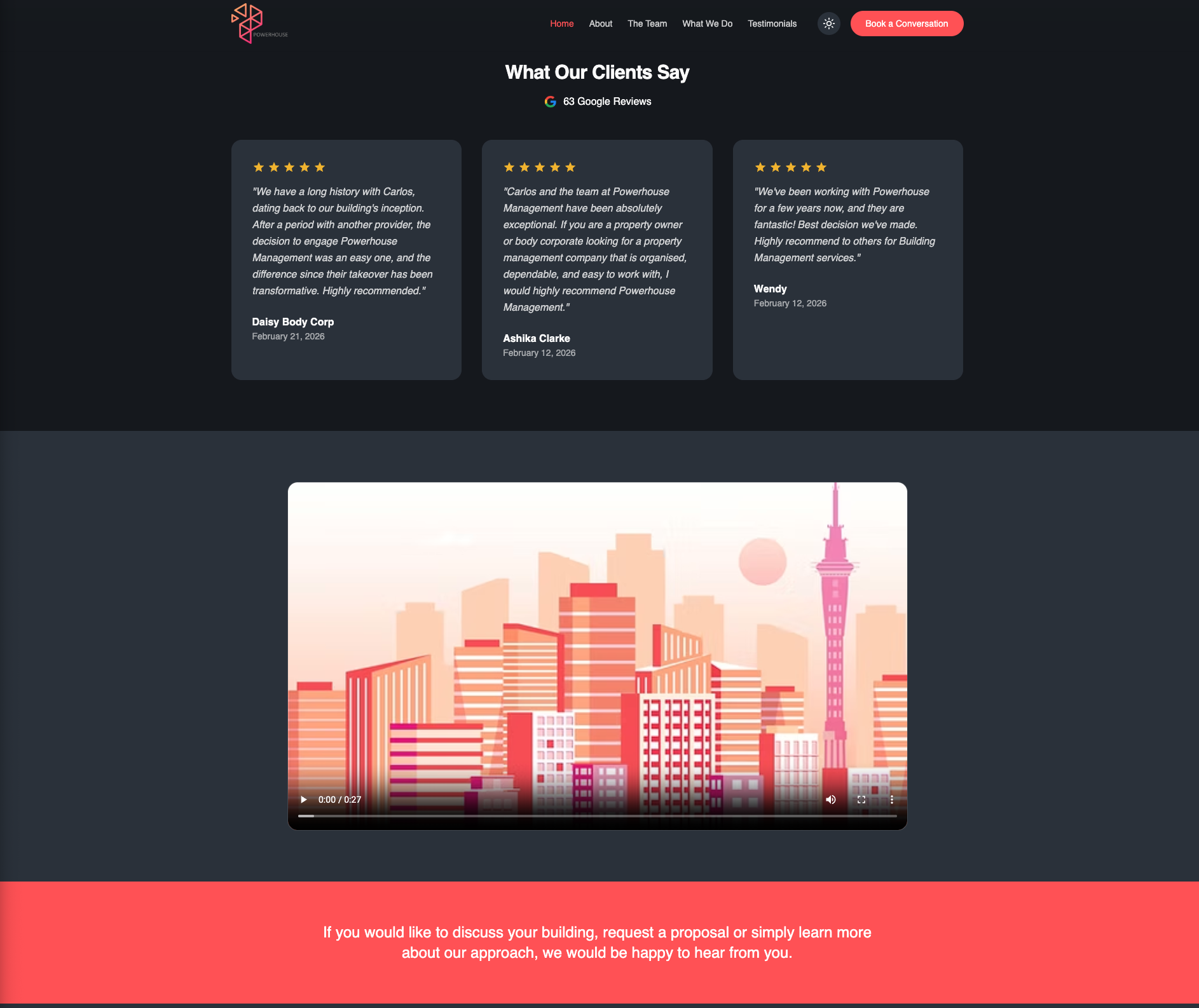 Powerhouse Management After 3