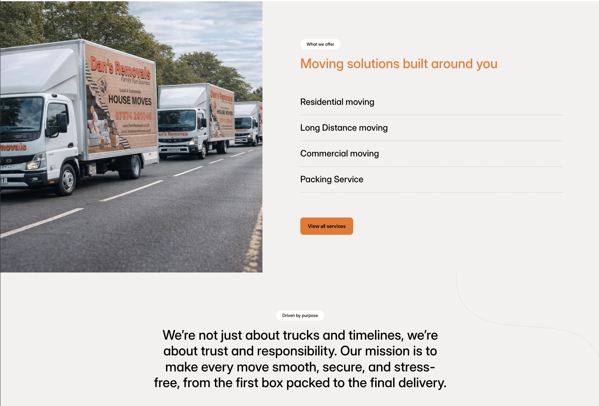 Dan's Removals After - Solutions