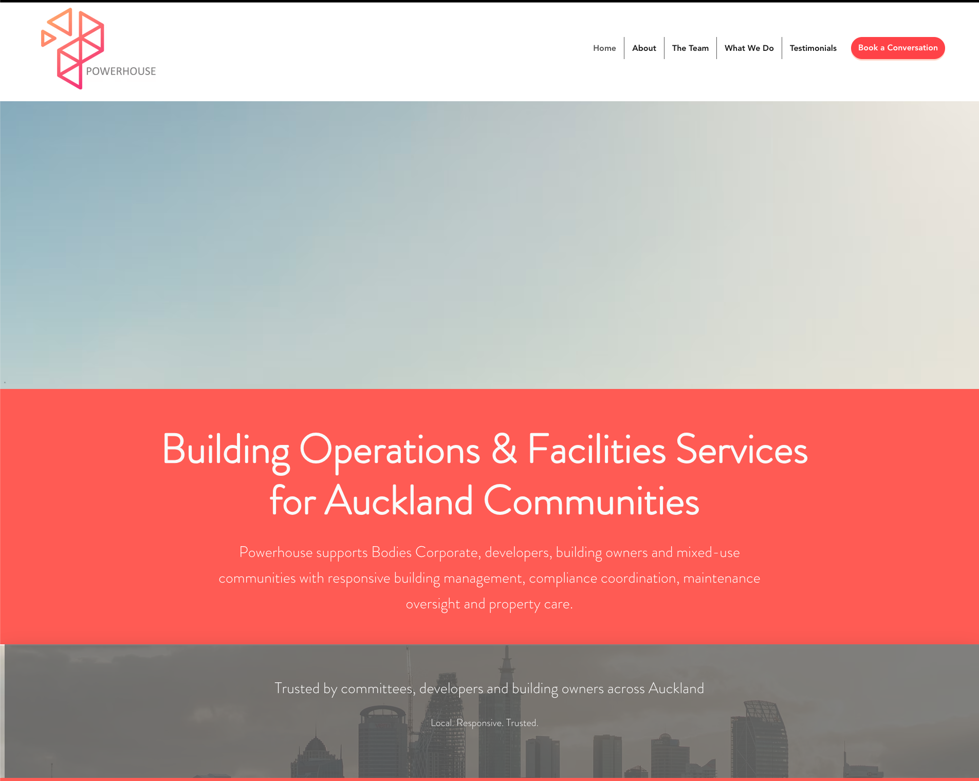 Powerhouse Management Before 1