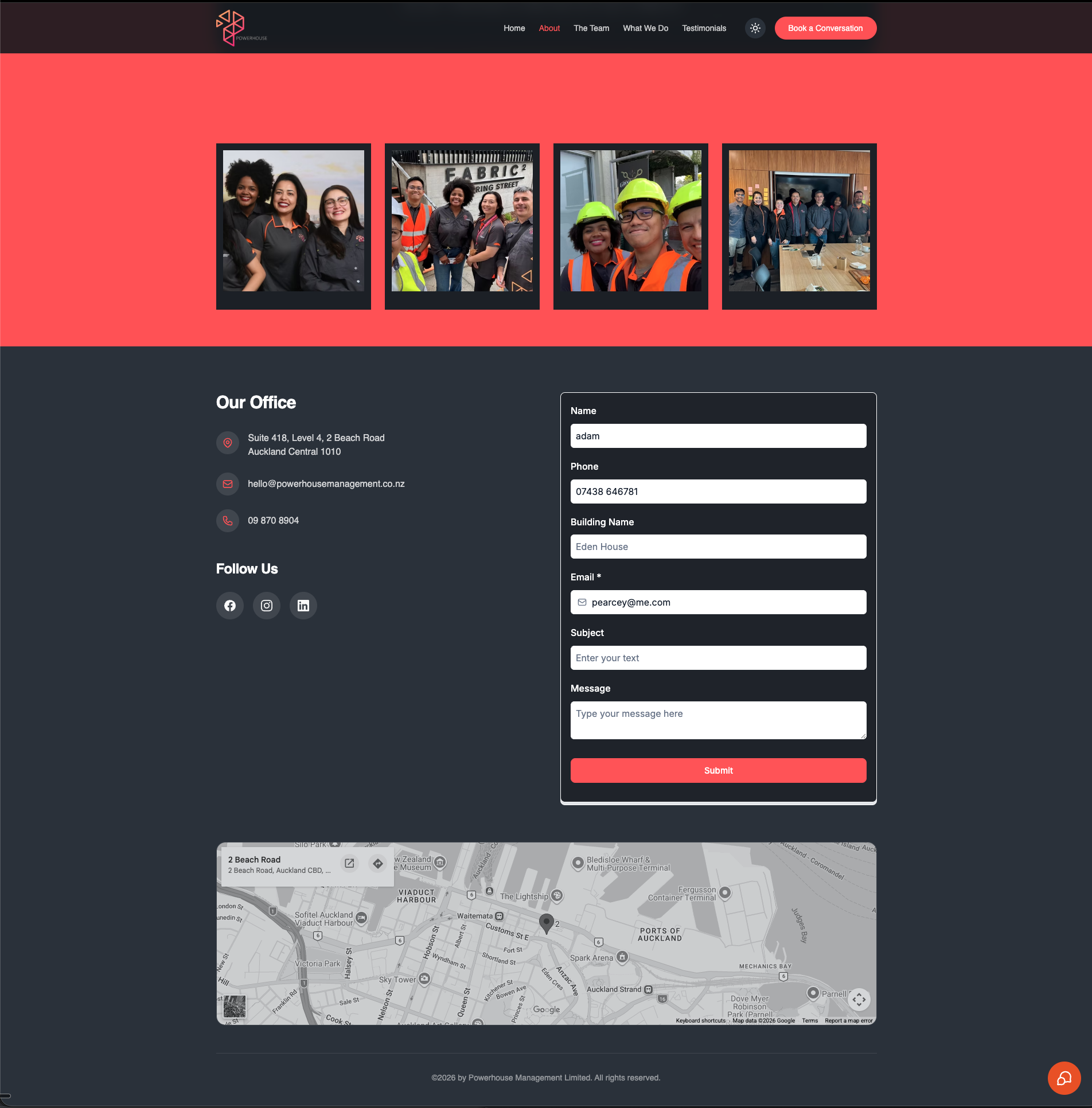 Powerhouse Management After 5