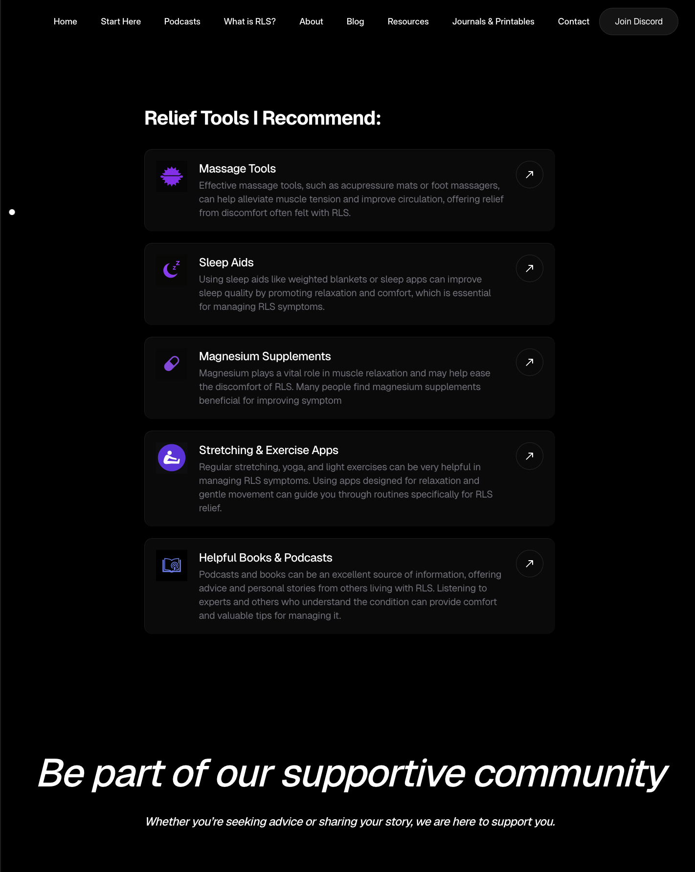 Relief Tools & Resources