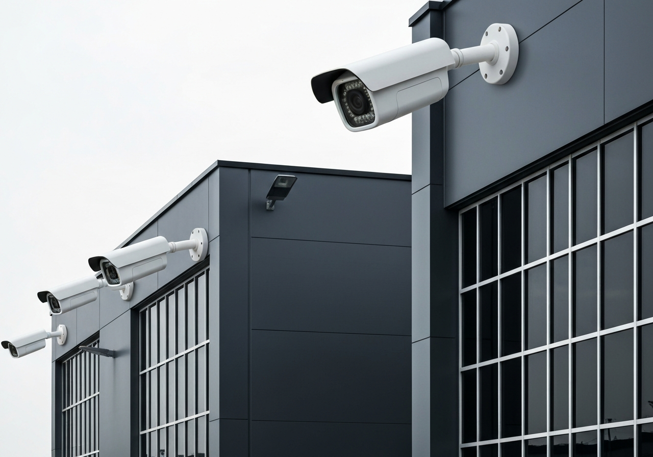 Commercial CCTV system installation Cornwall business