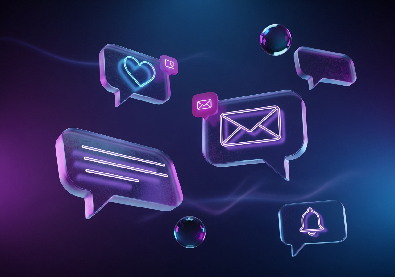 Social Chat Bubbles