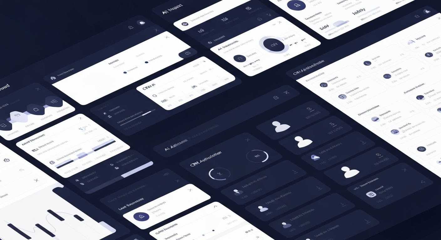 Dashboard showing automation workflows