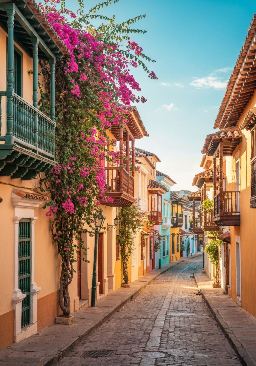 Colombia con Aroma a Café y Playa