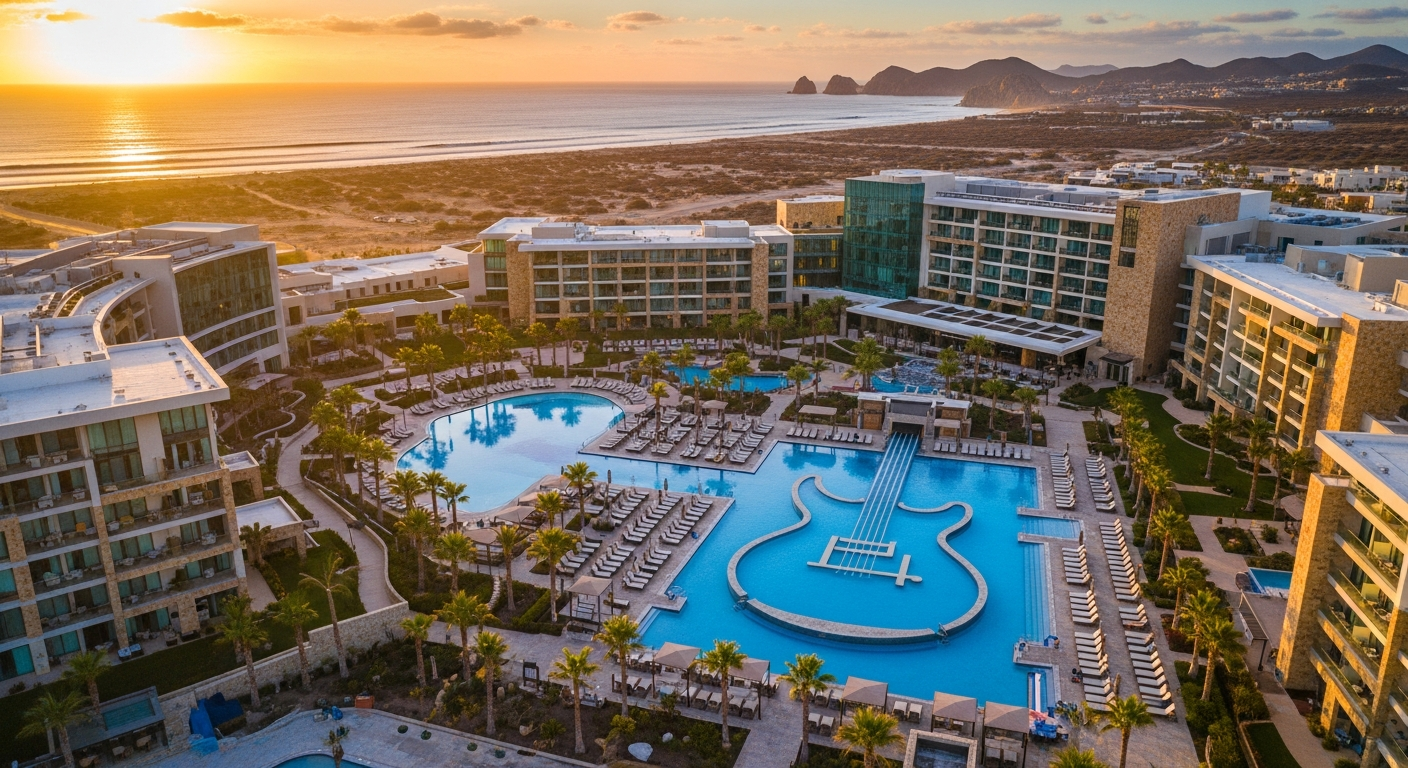 Piscina Hard Rock Los Cabos