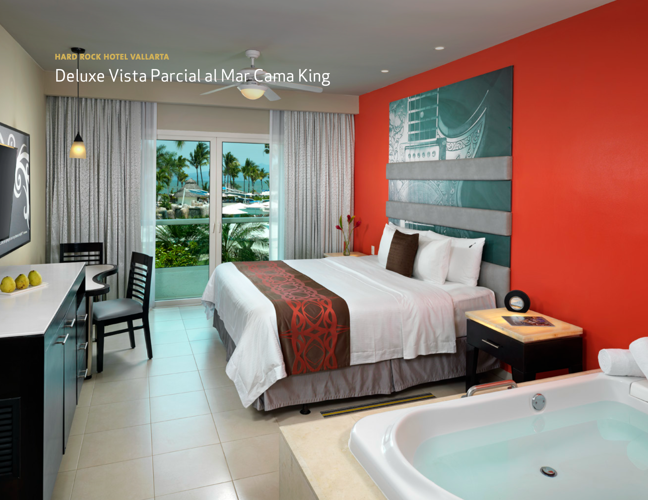 Deluxe Vista Parcial al Mar King