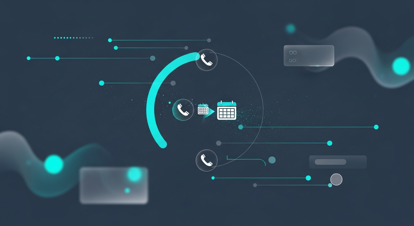AI Dashboard converting calls to appointments