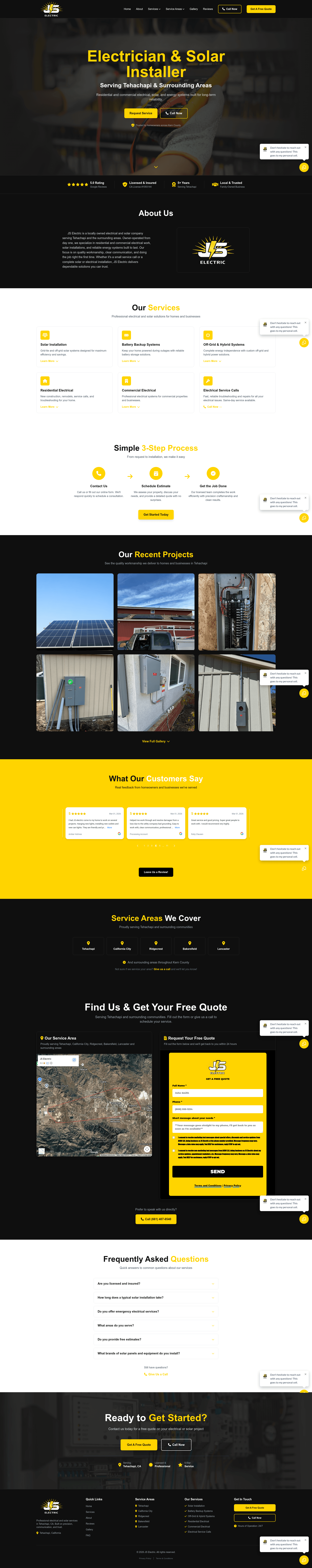 Desktop Website Example