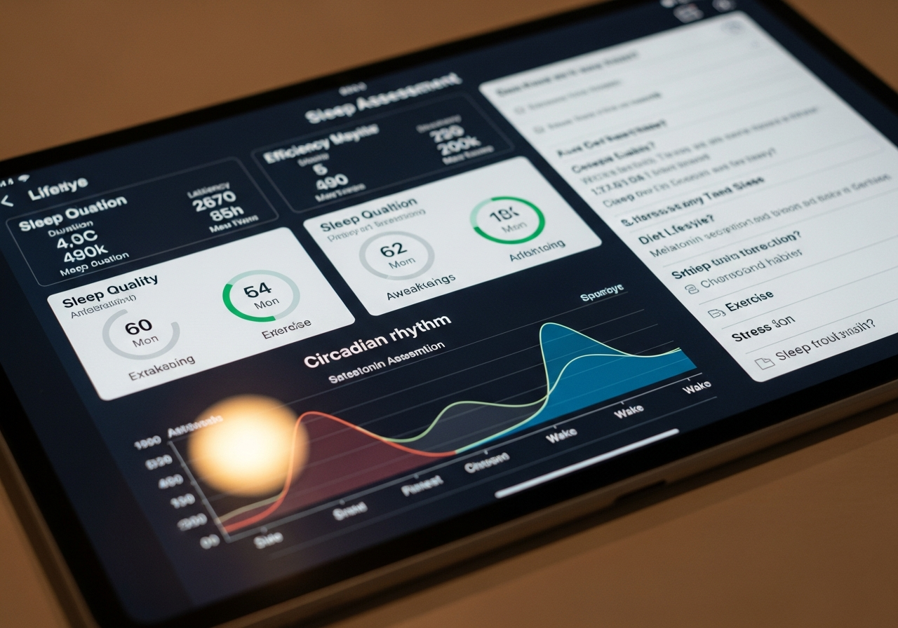 Deep dive sleep and lifestyle assessment