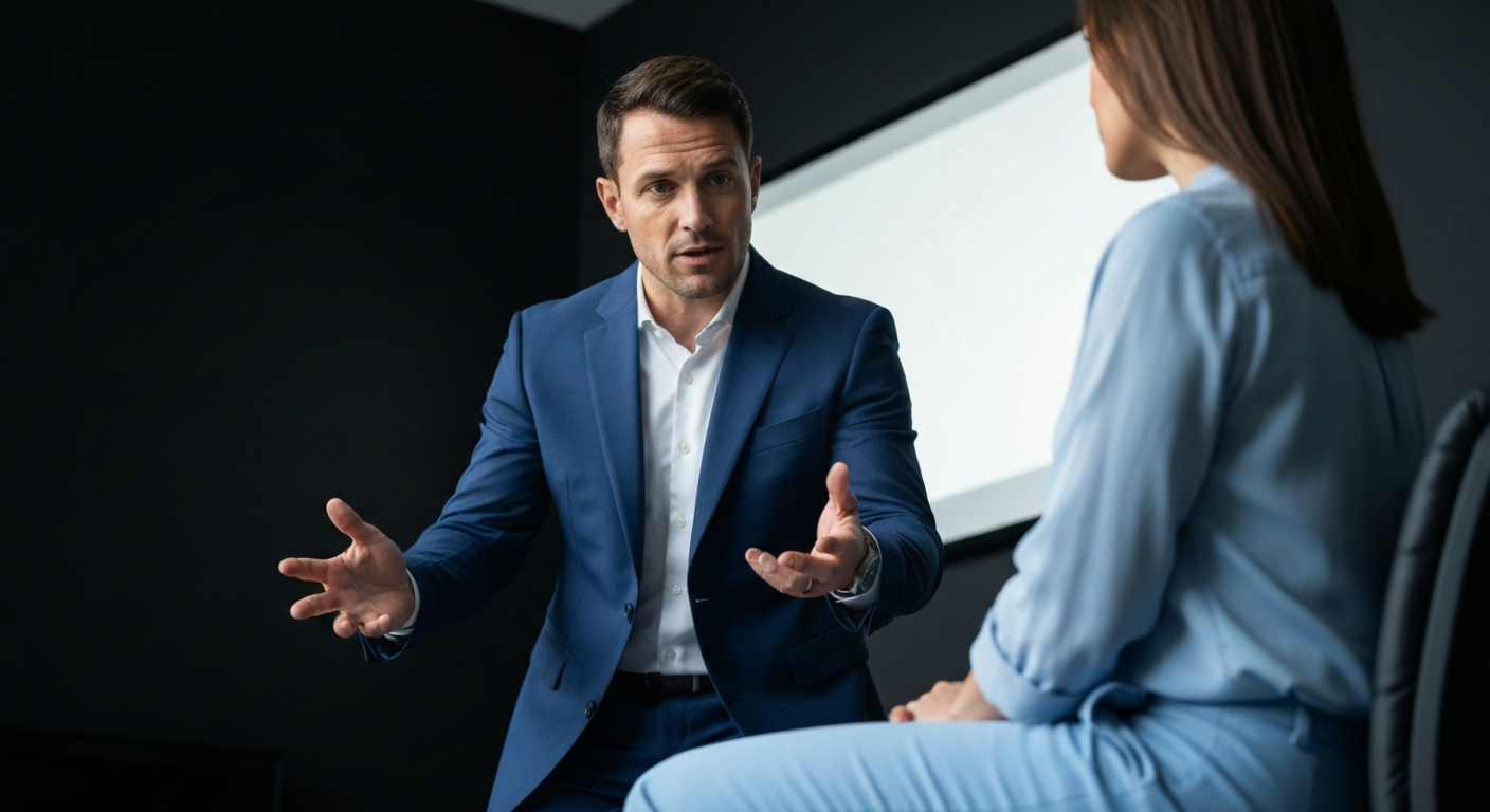 High performance executive coaching session