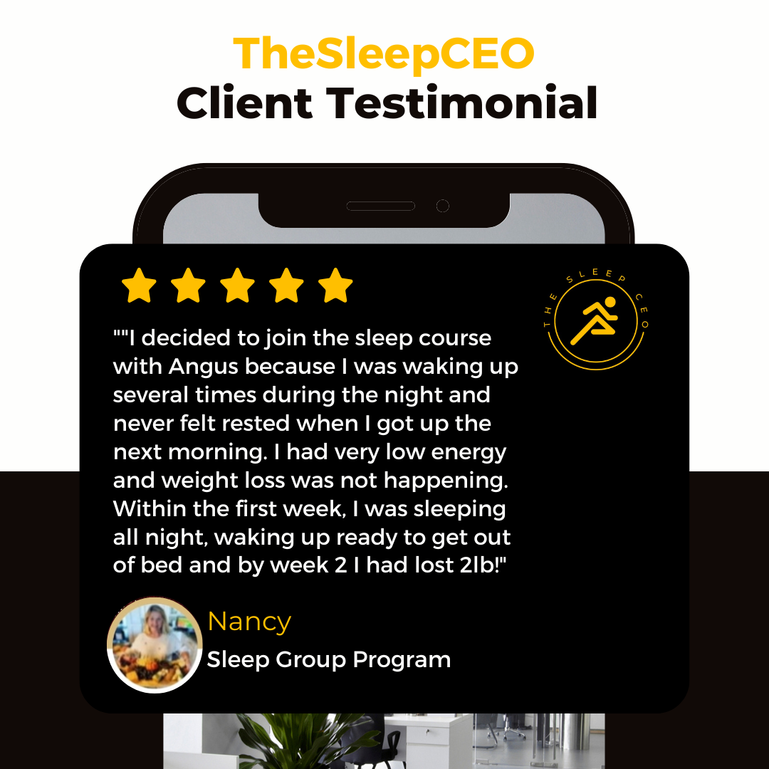 Nancy - Sleep Group Program testimonial