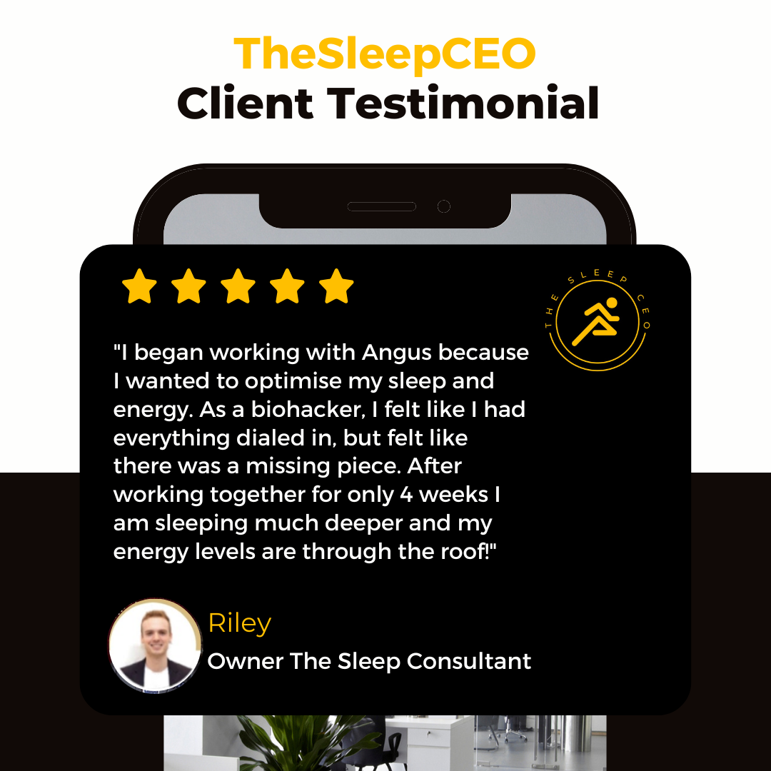 Riley - Owner The Sleep Consultant testimonial