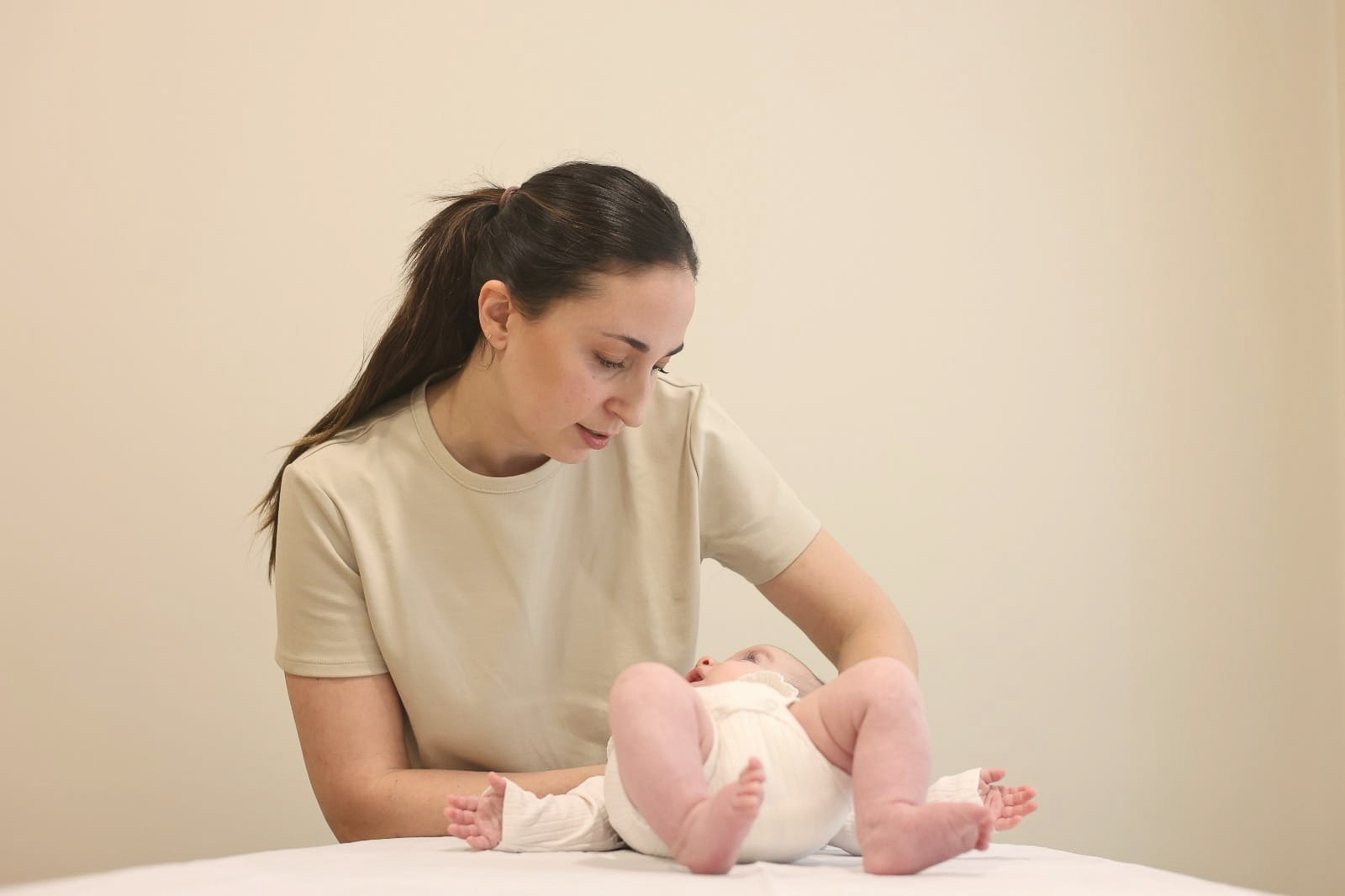 Fisioterapia pediátrica - cuidado del bebé